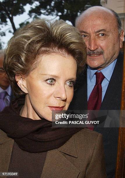 - In this photo taken on November 22, 2010 Lily Safra widow of billionaire Edmond Safra arrives accompanied by her lawyer Georges Kiejman at the...