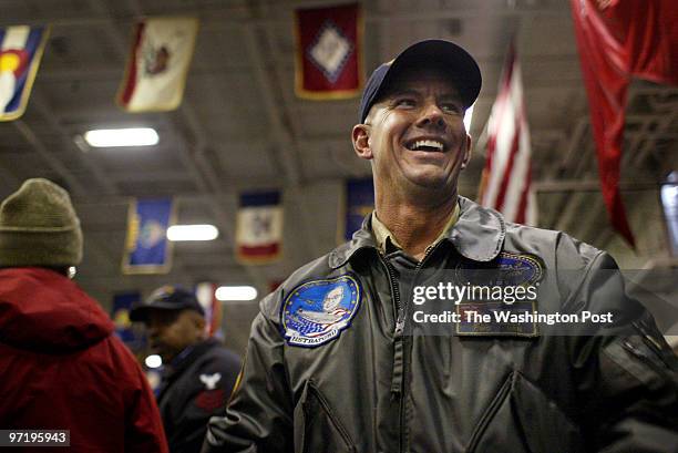 Woodwardt 134845 Truman carrier battle group deploys to Persian Gulf. Norfolk Naval Base, Norfolk, VA. This is CWO Bill Dudley. He has been in the...