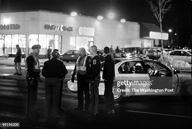 Langley Park, MD--PHOTOGRAPHER-MARVIN JOSEPH/TWP--CAPTION-Four pedestrians, including one child, were struck by an automobile as they jay walked...