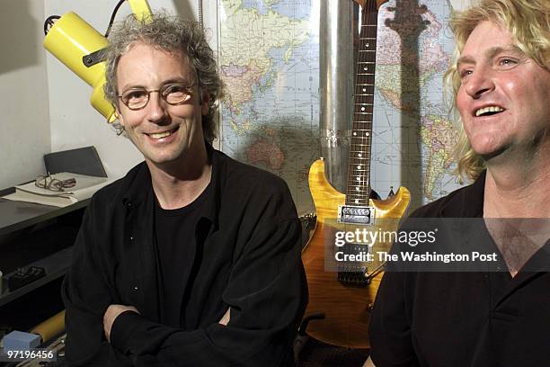 Paul Reed Smith and Jeff Lanahan-Artist Relations, who have made Paul Reed Smith guitars the hottest instruments in the music industry. Photographed...