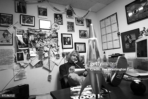 Paul Reed Smith , who have made Paul Reed Smith guitars the hottest instruments in the music industry. Photographed at the PRS Factory in...