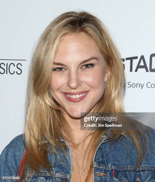 Actress Chloe Brooks attends the screening of Sony Pictures Classics' "Boundaries" hosted by The Cinema Society with Hard Rock Hotel and Casino...