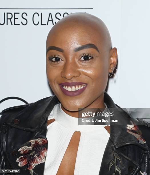 Simone Marie attends the screening of Sony Pictures Classics' "Boundaries" hosted by The Cinema Society with Hard Rock Hotel and Casino Atlantic City...