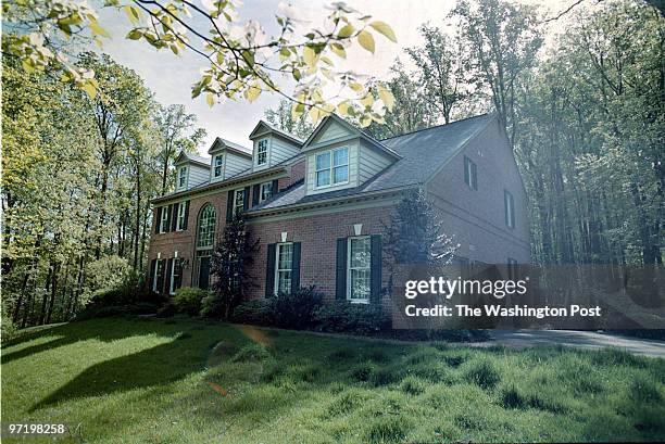 Golden Oak Drive, Ellicott City, Maryland--PHOTOGRAPHER-MARVIN JOSEPH/TWP--CAPTION-The most expensive house sold in Howard County from the most...