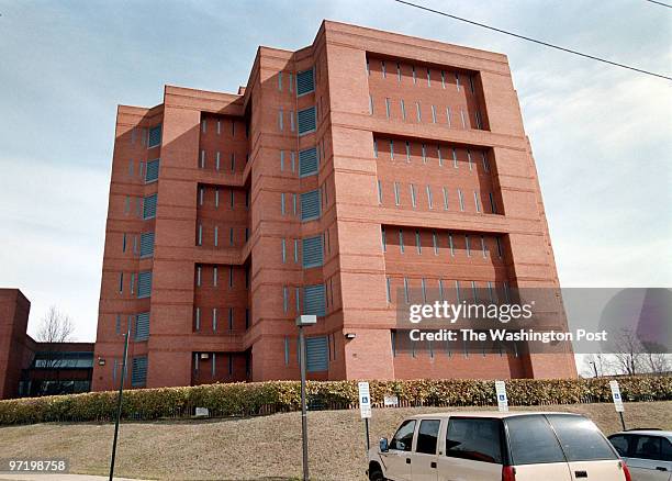 Alexandria jail, where many of the terrorists are being held. This is the front of the Alexandria Detention Center.