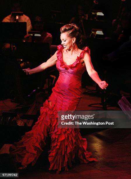 Kennedy Center Concert Hall, Washington, D.C.--PHOTOGRAPHER-MARVIN JOSEPH/TWP--CAPTION-Final Dress Rehearsal of "Carmen Jones". This is a concert...