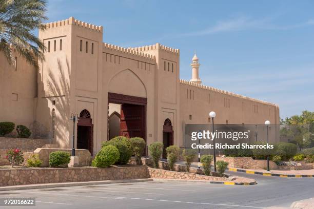 nizwa souk, oman - omani flag stock pictures, royalty-free photos & images