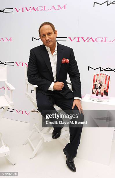 John Dempsey, Global President of MAC Cosmetics attends the MAC VIVA GLAM launch hosted by Sharon Osbourne to promote MAC's latest fundraising range...