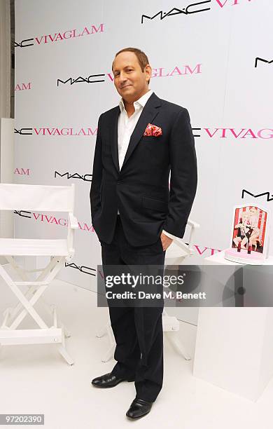 John Dempsey, Global President of MAC Cosmetics attend the MAC VIVA GLAM launch hosted by Sharon Osbourne to promote MAC's latest fundraising range...