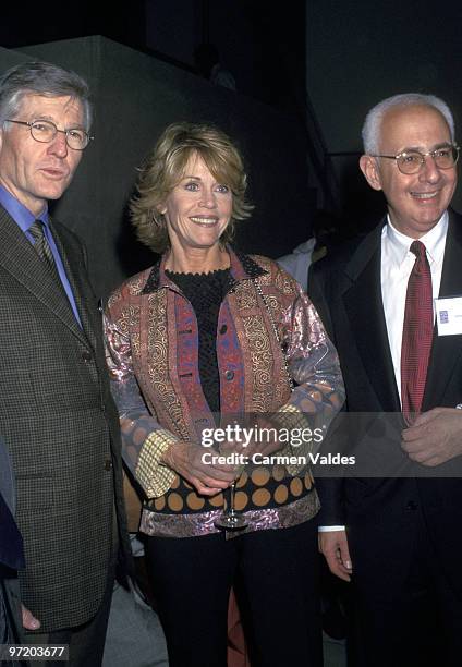 Jane Fonda , guest and George Wertkin