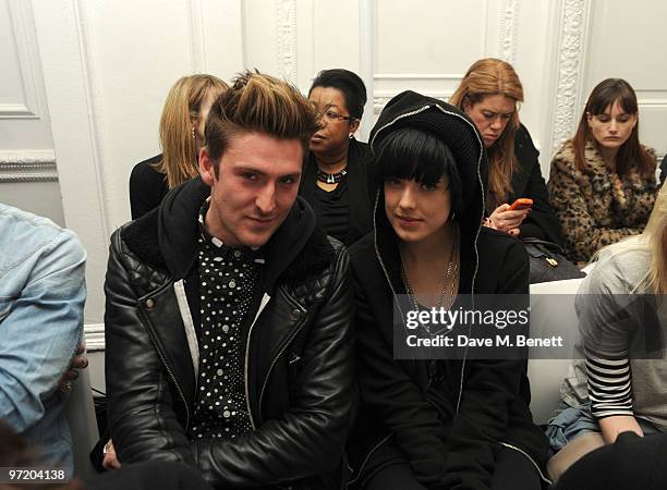 Henry Holland and Agyness Deyn attend the MAC VIVA GLAM launch hosted by Sharon Osbourne to promote MAC's latest fundraising range with all proceeds...