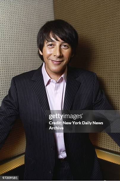 Actor Paul Reubens, at a Midtown hotel, is in town to promote his new movie, "Blow."