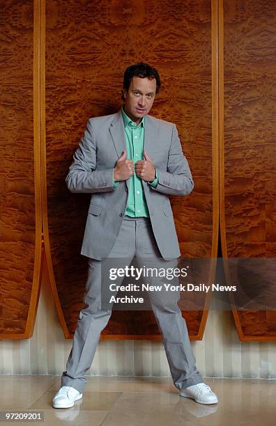 Actor Pauly Shore in the Lobby of the W Hotel in Union Square.