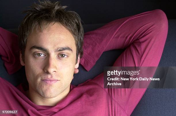 Actor Stuart Townsend at the Bryant Park hotel on W. 40th St. He plays the title character in the new movie "About Adam."