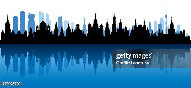 moscow (all buildings are complete and moveable) - kremlin building stock illustrations