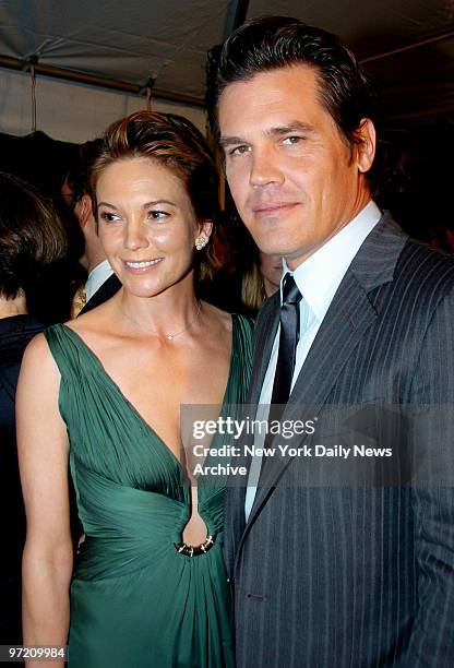 Actors Josh Brolin and Diane Lane attend the World Premiere of "American Gangster" held at the Apollo Theater on Friday. The premiere was also a...