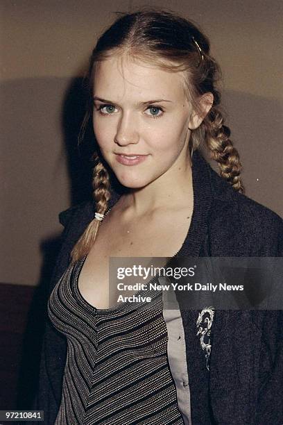 Actress Dominique Swain is on hand for the eighth annual IFP Gotham Awards presentations at Pier 60, Chelsea Piers.,