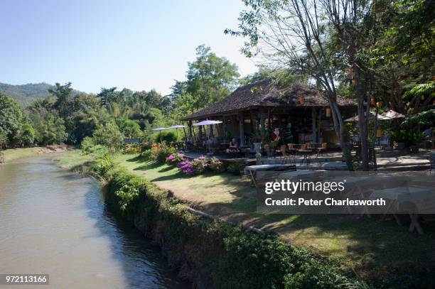 The Pai River Corner Resort on the banks of the Pai River.