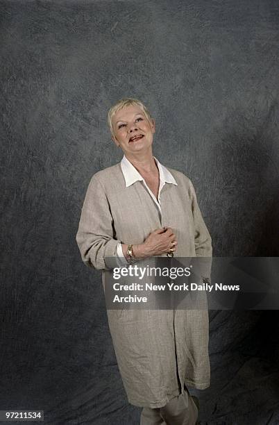 Actress Judy Dench.