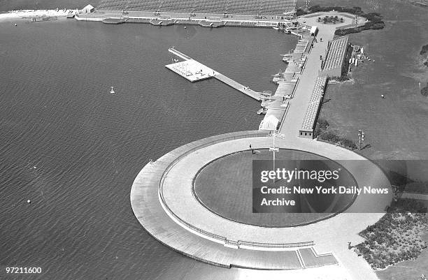 Aerial of Jones Beach