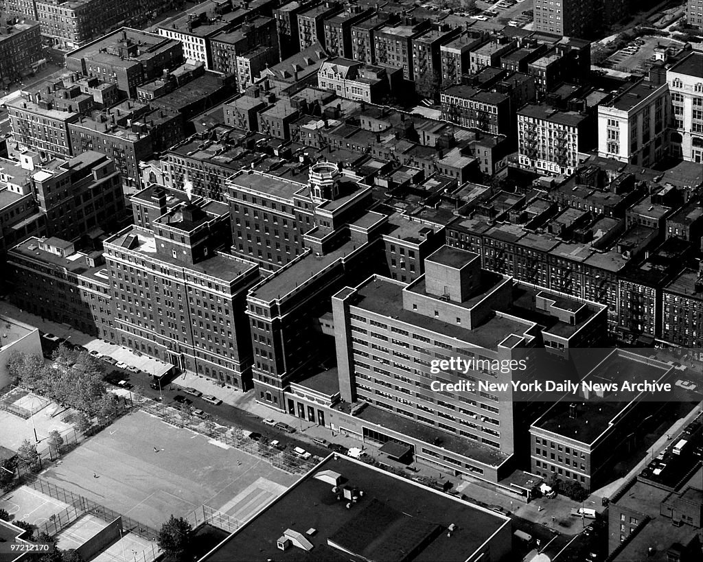 Airview of the new Harlem Hospital News Photo Getty Images