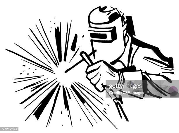 welder - welder stock illustrations