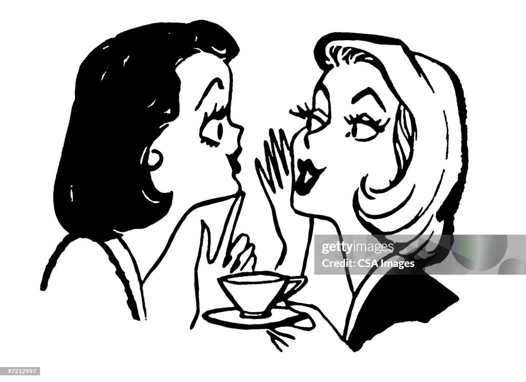 Women Talking Over coffee