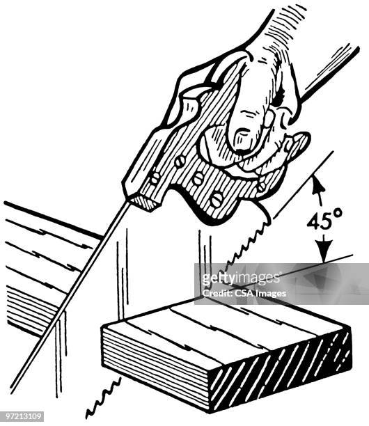 saw - timber stock illustrations