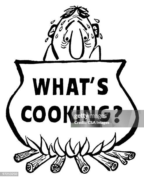 what's cooking? - cannibalism stock illustrations