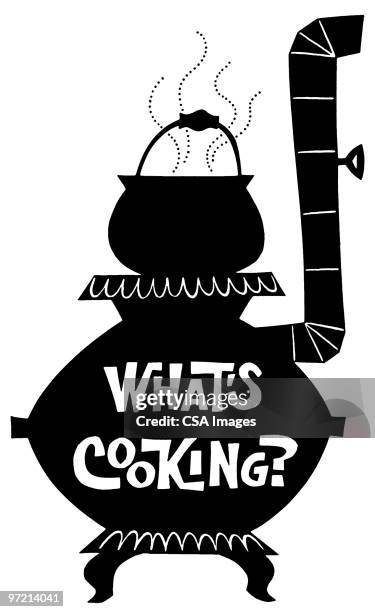 what's cooking? - kettle kitchen stock illustrations