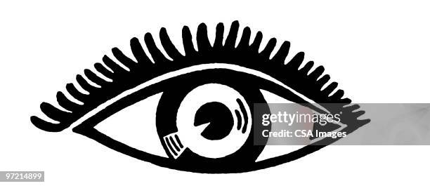 eye - eyelashes stock illustrations