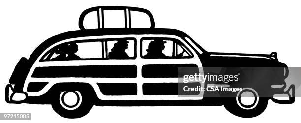 car - car road trip stock illustrations