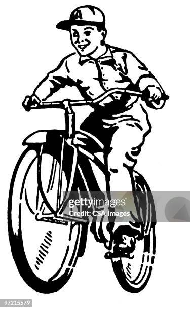 bicycle - motorbike stock illustrations