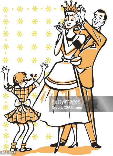 mom is queen - images royalty free stock illustrations
