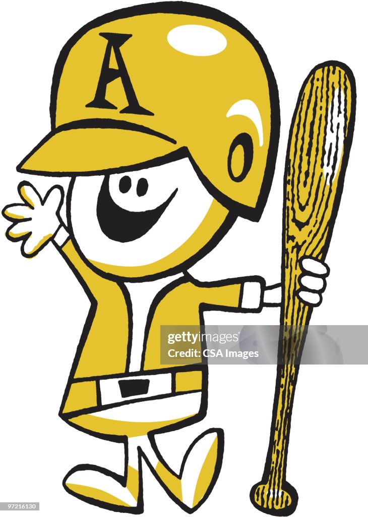 Boy Baseball Player