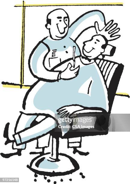 illustrations, cliparts, dessins animés et icônes de barbershop - rasoir électrique
