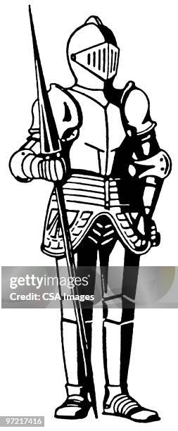 ilustrações, clipart, desenhos animados e ícones de knight - knight person