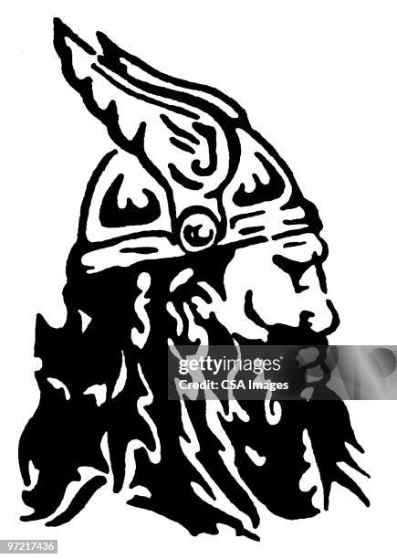 ilustrações, clipart, desenhos animados e ícones de viking - viking