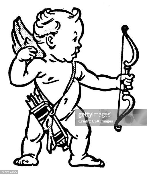 cupid - cupid stock illustrations