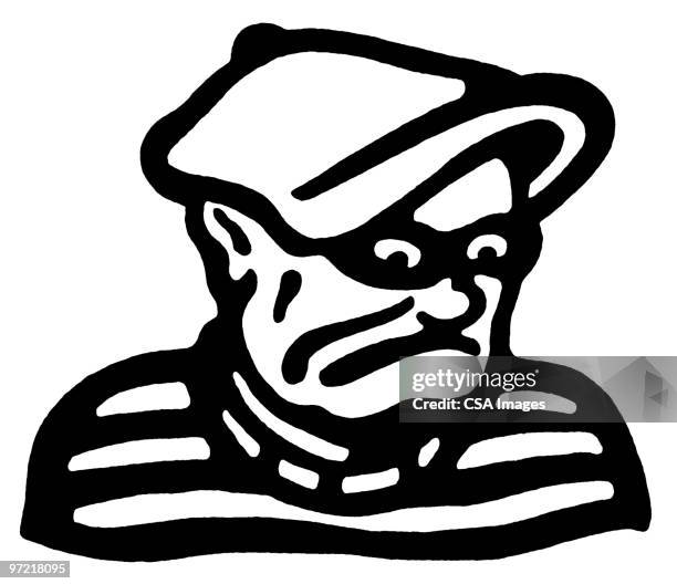 crook - hooligan stock illustrations