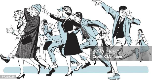 Crowd High-Res Vector Graphic - Getty Images