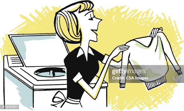 laundry - laundry machine stock illustrations