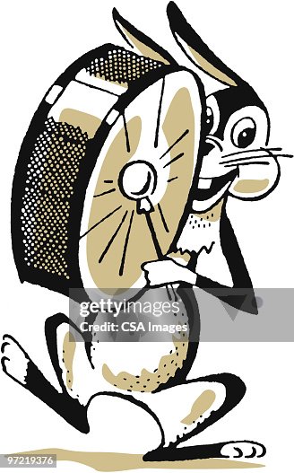 Rabbit with Drum Rabbit with Drum