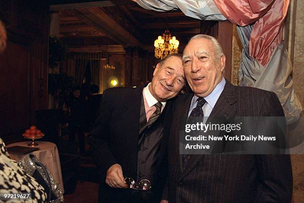 Day in the life of Cirio Maccioni owner of Le Cirque 2000. More. Cirio and Anthony Quinn after dinner.