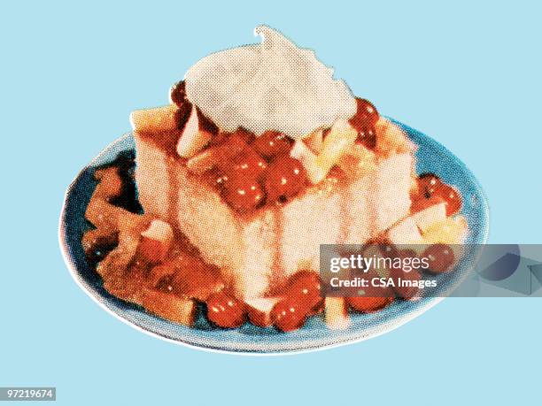 dessert - 90s stock illustrations