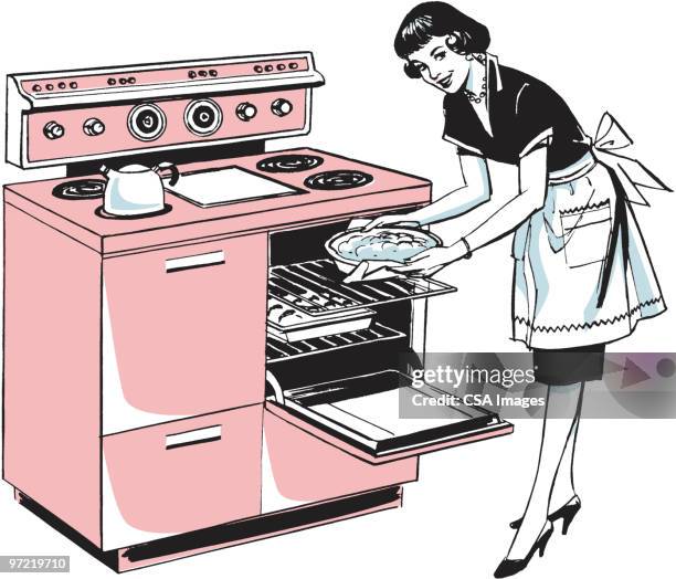 Ilustraciones de Mujer Cocinando - Getty Images Ilustraciones de Mujer Cocinando - Getty Images