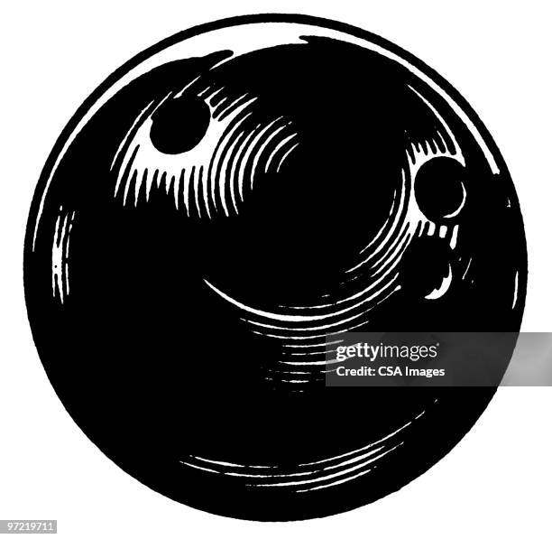 bowling ball - bowling ball stock illustrations