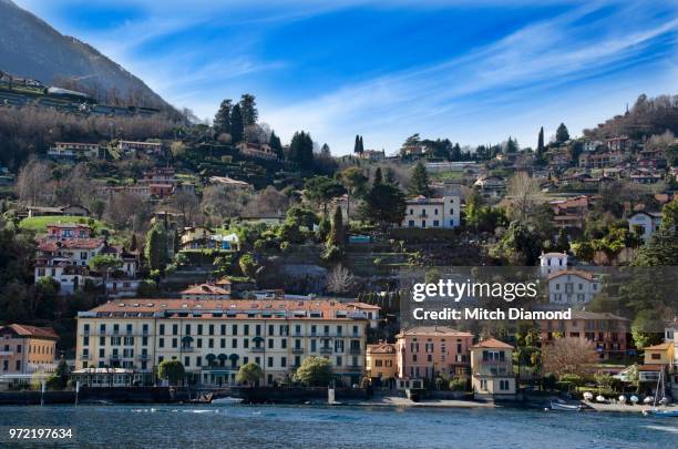 menaggio on lake como - menaggio stock pictures, royalty-free photos & images