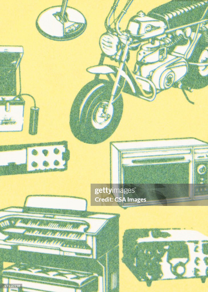 Machinery Pattern High-Res Vector Graphic - Getty Images