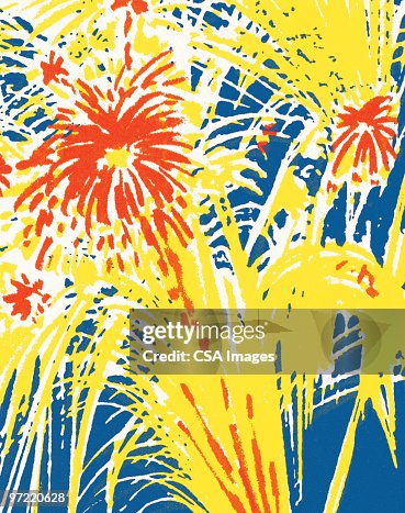 Fireworks High-Res Vector Graphic - Getty Images